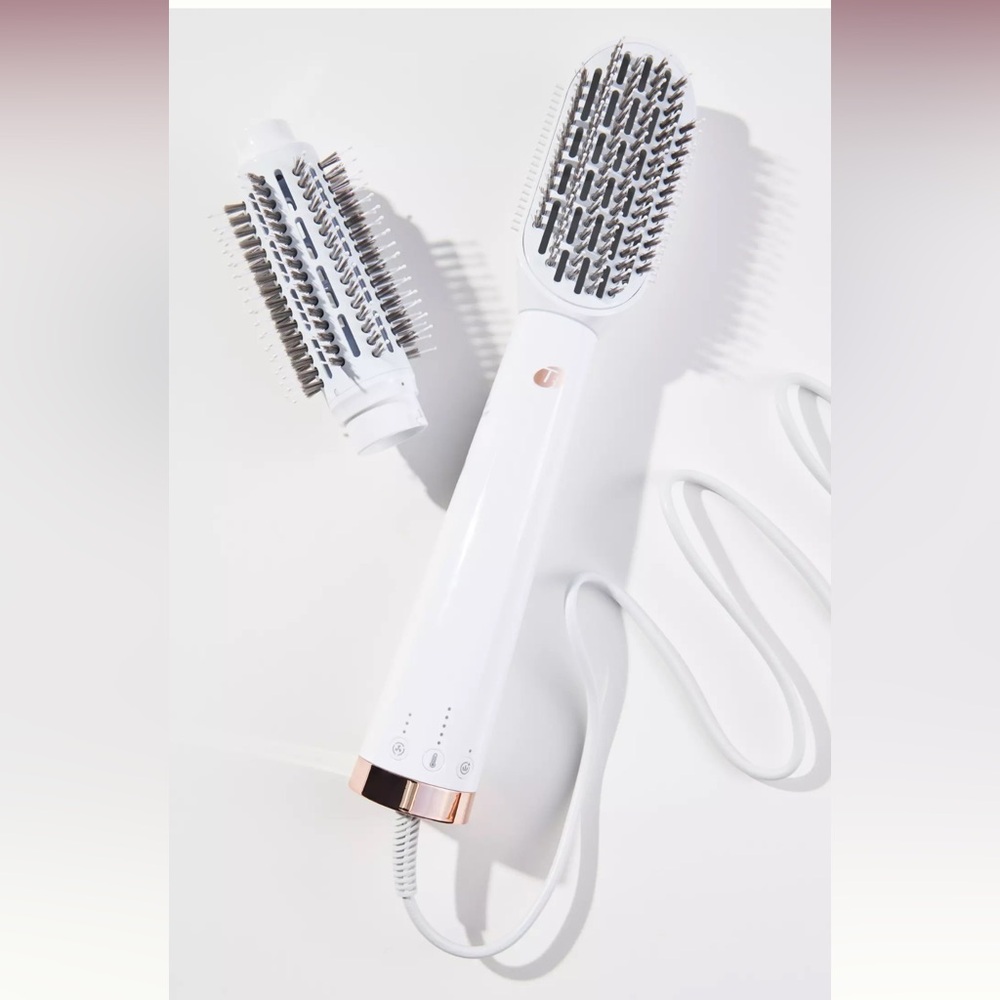 T3 Luxe White and Rose Gold Hair Tool